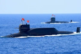 Trung Quốc đưa vào biên chế hai tàu ngầm hạt nhân Type 094A nâng cấp. Ảnh: REUTERS