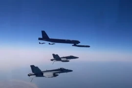 Mỹ điều máy bay ném bom chiến lược B-52 đến Trung Đông.