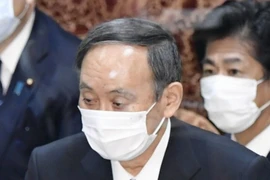 Thủ tướng Nhật Yoshihide Suga. Ảnh: KYODO