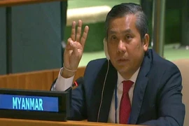 Đại sứ Myanmar Kyaw Moe Tun tuyên bố ông vẫn là đại diện hợp pháp của đất nước mình tại LHQ.