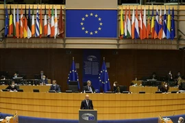 EP thông qua nghị quyết kêu gọi loạt biện pháp đối phó Nga. Ảnh: SPUTNIK