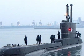 Tàu ngầm KRI Nanggala 402 gặp nạn cùa hải quân Indonesia. Ảnh: AFP 