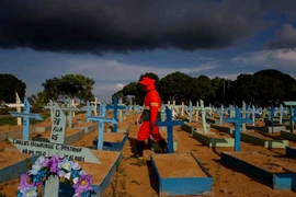 Gần 6,9 triệu người có thể đã tử vong vì COVID-19. Ảnh: AFP
