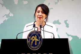 Người phát ngôn cơ quan đối ngoại Đài Loan, bà Âu Giang An. Ảnh: ĐÀI PHÁT THANH QUỐC TẾ ĐÀI LOAN (RTI)