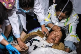 Trung Quốc: Liên tiếp hai trận động đất, 3 người thiệt mạng. Ảnh: AP
