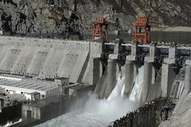 Ảnh minh họa - Đập Tạng Mộc (Zangmu) là một đập trên sông Nhã Lỗ Tạng Bố ở Tây Tạng (Trung Quốc). Ảnh: MELTDOWNINTIBET.COM
