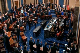 Thượng viện Mỹ (Ảnh chụp hồi tháng 1-2020). Ảnh: SENATE TELEVISION