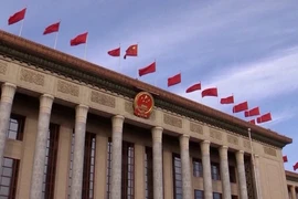 Đại lễ đường Nhân dân ở thủ đô Bắc Kinh (Trung Quốc). Ảnh: CGTN