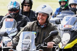 Tổng thống Brazil Jair Bolsonaro. Ảnh: Jiji/AFP