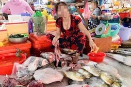 Sẽ xử lý tiểu thương ngang nhiên bán rùa xanh giữa chợ