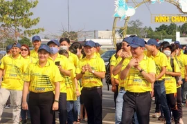EVNSPC phát động giải chạy ảo VRACE Cùng miền Tây vượt hạn mặn