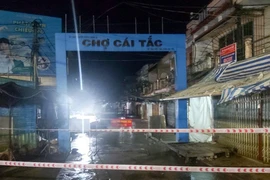Hậu Giang cách ly y tế chợ Cái Tắc để phòng dịch COVID-19