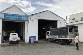 Trung tâm đăng kiểm Hậu Giang vẫn làm việc bình thường trong giãn cách