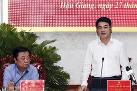 Bộ trưởng Lê Minh Hoan đề nghị Hậu Giang xây dựng cụm liên kết về nông nghiệp