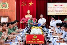 Phối hợp đảm bảo an ninh trật tự thi công cao tốc Bắc - Nam