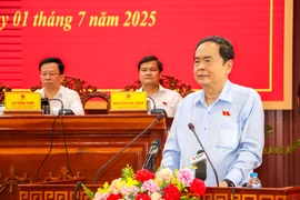 Chủ tịch Quốc hội Trần Thanh Mẫn tiếp xúc cử tri tại TP Cần Thơ