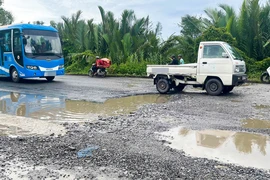 Quốc lộ 61 cử tri tỉnh An Giang kiến nghị sớm nâng cấp, sửa chữa