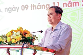 Chủ tịch Quốc hội Trần Thanh Mẫn dự Ngày hội Đại đoàn kết toàn dân tộc tại Cần Thơ