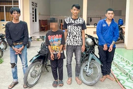 Nhóm dùng súng nhựa cướp tài sản tại Núi Cấm sa lưới