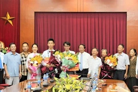 Hải Phòng thưởng 500 triệu đồng cho học sinh đoạt HCV Toán học