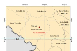 2 trận động đất liên tiếp tại Sơn La