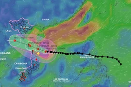 Vì sao bão số 13 tăng lên cấp cuồng phong, giật cấp 17?