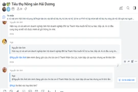 Xuyên đêm nhắn tin giải cứu nông sản giúp bà con Hải Dương