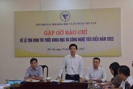 Tôn vinh 106 trí thức khoa học và công nghệ tiêu biểu