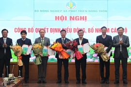 Bộ NN&PTNT điều động, bổ nhiệm nhiều cán bộ chủ chốt