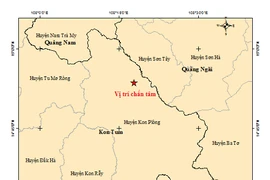 Kon Tum động đất 4.4 độ richter, mạnh nhất từ đầu năm đến nay