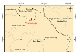 Động đất ở huyện Nam Trà My 