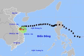 Bão Trà Mi suy yếu thành áp thấp nhiệt đới