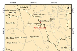 Ngoại thành Hà Nội vừa xảy ra động đất