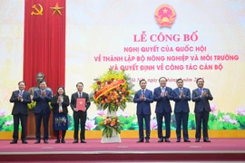 Bổ nhiệm lãnh đạo mới tại 30 đơn vị thuộc Bộ Nông nghiệp và Môi trường