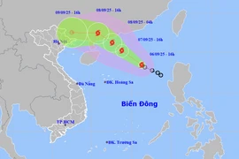 Biển Đông xuất hiện bão số 7, giật cấp 10