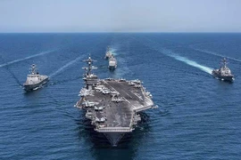 Tháng tới, tàu sân bay Mỹ áp sát bán đảo Triều Tiên