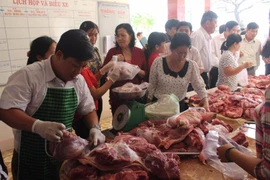 Giá heo hơi tại Bến Tre tăng ngoạn mục