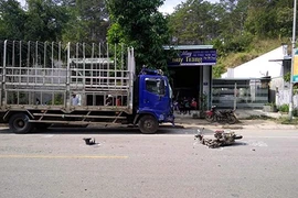 Xe máy đối đầu xe tải, 2 chị em ruột tử vong tại chỗ