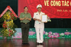 Bộ công an điều động, bổ nhiệm phó giám đốc Công an Đắk Lắk