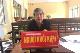 1 nông dân thắng kiện kêu cứu vì huyện chưa thi hành án