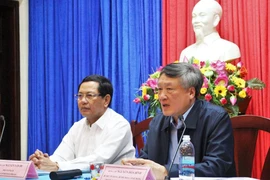 Chánh án Nguyễn Hòa Bình làm việc với TAND Cấp cao tại Đà Nẵng