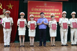 Bổ nhiệm kiểm sát viên trung cấp, sơ cấp tại Đà Nẵng