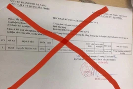 Tạm đình chỉ 2 điều dưỡng sửa phiếu xét nghiệm COVID-19 