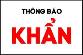 Đà Nẵng phát thông báo khẩn