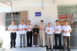 Lữ đoàn 680 cùng dân xây nhà tình nghĩa tặng vợ liệt sĩ