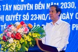 Bộ trưởng Nguyễn Kim Sơn: 'Nếu vùng khác cố gắng 1, Tây Nguyên phải cố gắng 2-3'