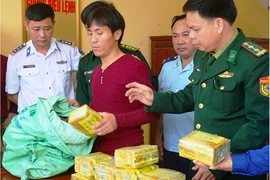 Thưởng 'nóng' vụ bắt 15 kg ma túy đá ngụy trang trong bao trà