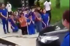 Nghệ An đang họp để xử lý việc nhiều cô giáo quỳ 