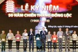 Thủ tướng dự Lễ kỷ niệm 50 năm Chiến thắng Đồng Lộc