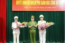 Công an Nghệ An có 10 phó giám đốc